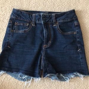 american eagle jean shorts